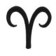 Aries symbol